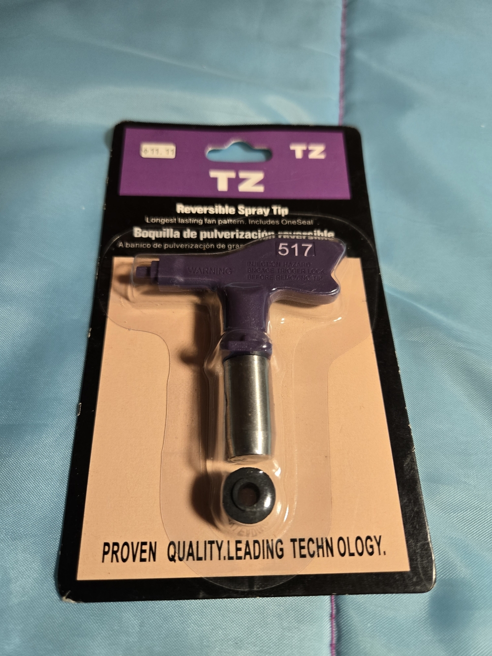 TZ Revesible Spray Tip 517 For Spray Guns New Sealed